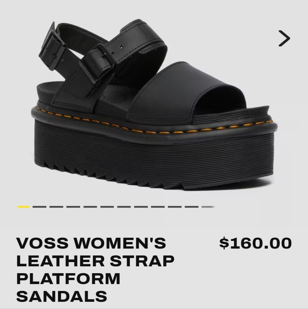 Dr Martens Voss Platform Sandals